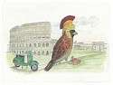 Bjorn Skaarup, Italian Sparrow, Italy, Edition of 50
2016, Color engraved etching