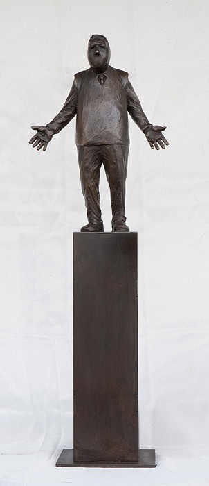 Jim Rennert, Bull, Edition of 9, 2012
bronze and steel, 26 3/4 x 6 x 6 in. (68 x 15.2 x 15.2 cm)
JR121203
