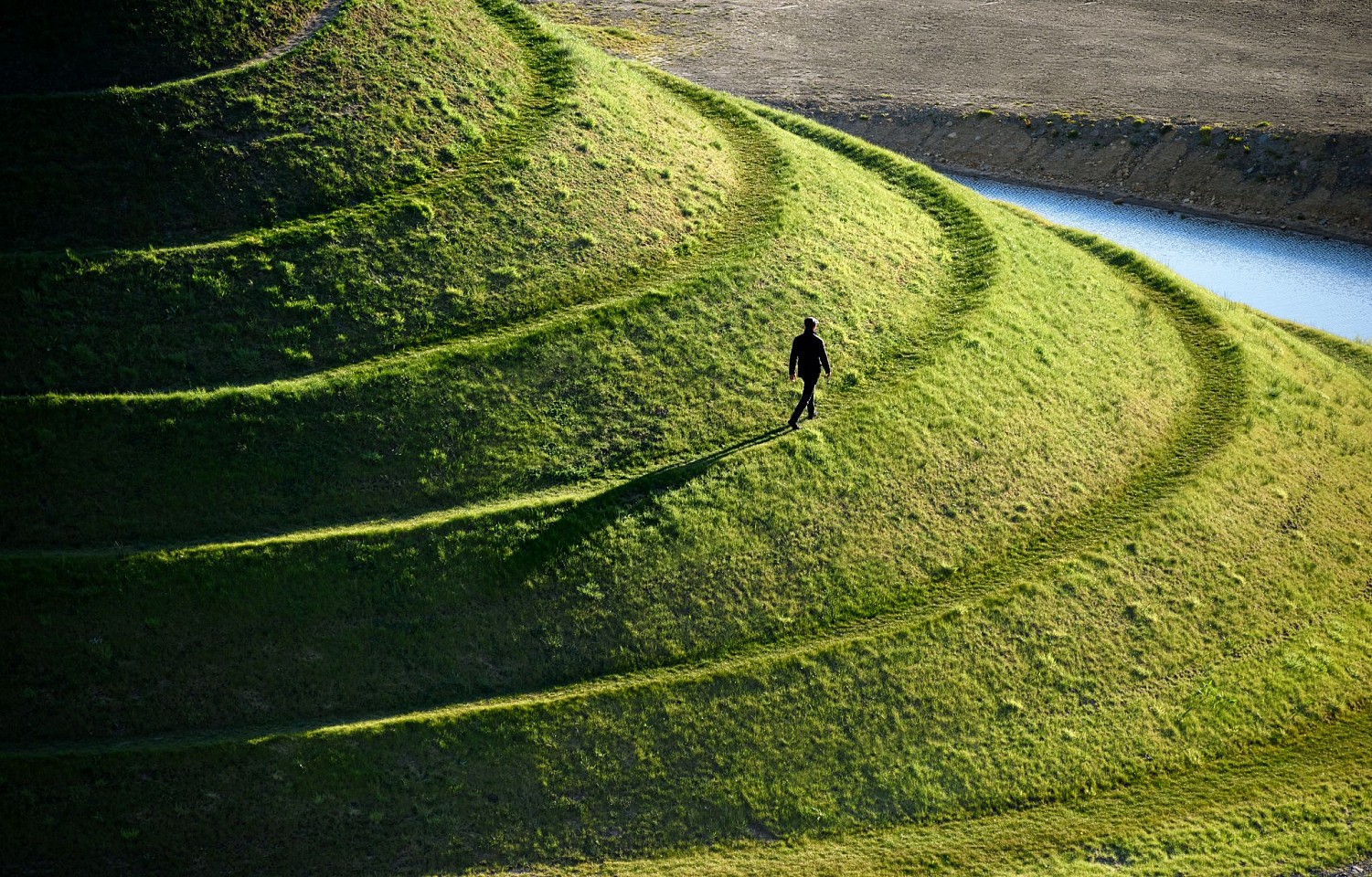 Steve McCurry, Man Walks on Crawick Multiverse, Scotland, UK, 2016
FujiFlex Crystal Archive Print, 30 x 40 in. (Inquire for additional sizes)
UNITED_KINGDOM-10096