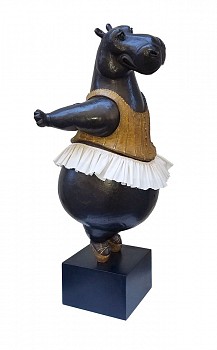 Bjorn Skaarup - Bjorn Skaarup Hippo Ballerina, tiptoe, Edition of 6