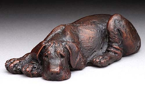 Louise Peterson, Puppy Watch, 2008
 (2.5 x 8.9 x 5.1 cm)
LP171209