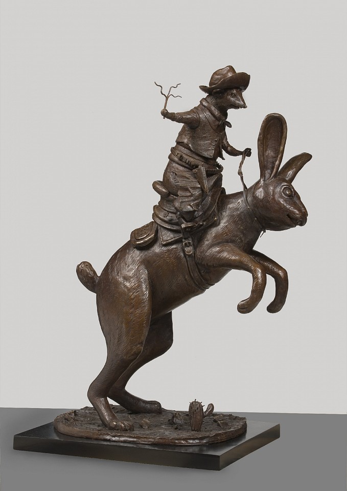 Bjorn Skaarup, Jack Rabbit Buster, Ed. of 9, 2017
bronze, 26 x 18 x 11 3/4 in. (66 x 45.7 x 29.8 cm)
BS171207