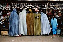 Steve McCurry, Afghan Women at Shoe Store, Kabul, Afghanistan, Ed. 1/10
1992, FujiFlex Crystal Archive Print