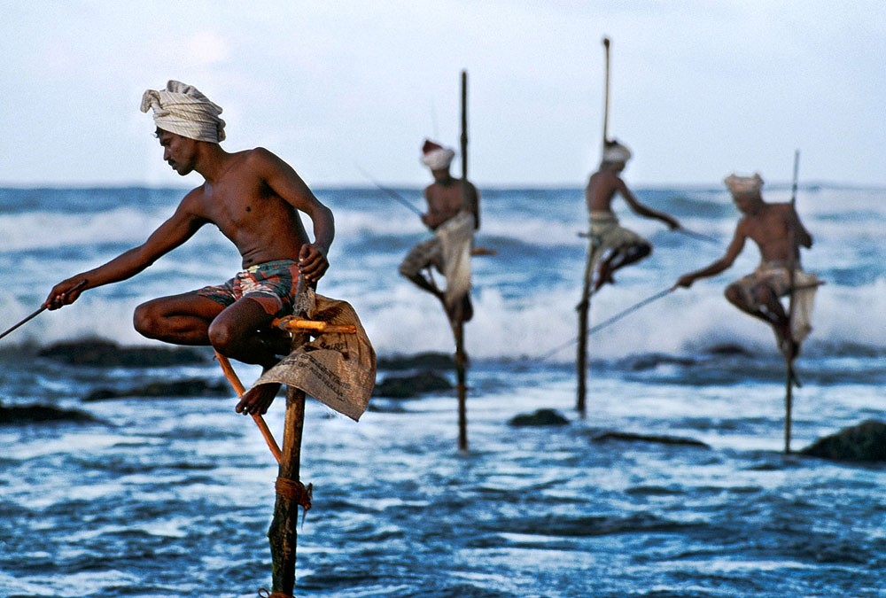 Steve McCurry, Stilt Fisherman, 1995
FujiFlex Crystal Archive Print, 30 x 40 in. (Inquire for additional sizes)
SRI LANKA10001