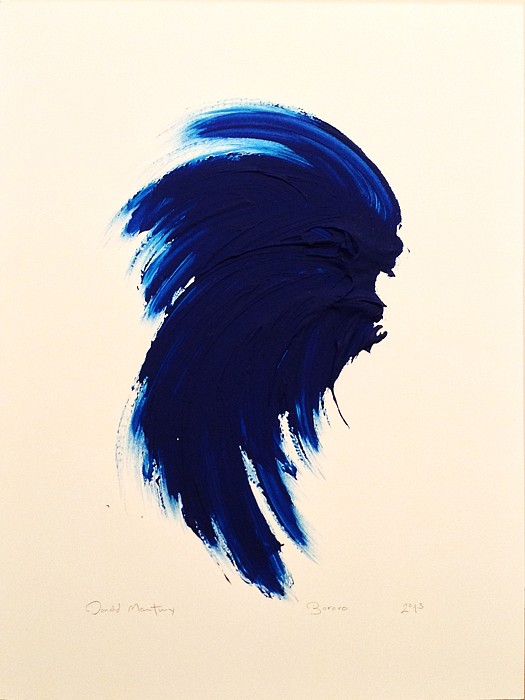 Donald Martiny, Bororo, 2013
polymers and pigment on paper, 25 1/4 x 19 1/4 in. (64.1 x 48.9 cm)
DM131110