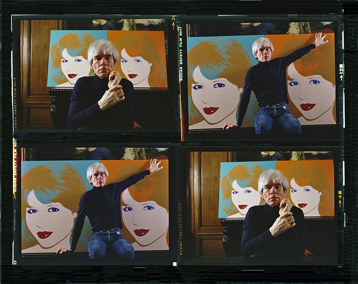 Harry Benson, Andy Warhol Times 4 Color,  Ed. 6/35, 1983
archival pigment print, 30 x 40 in. (76.2 x 101.6 cm)
HB121102