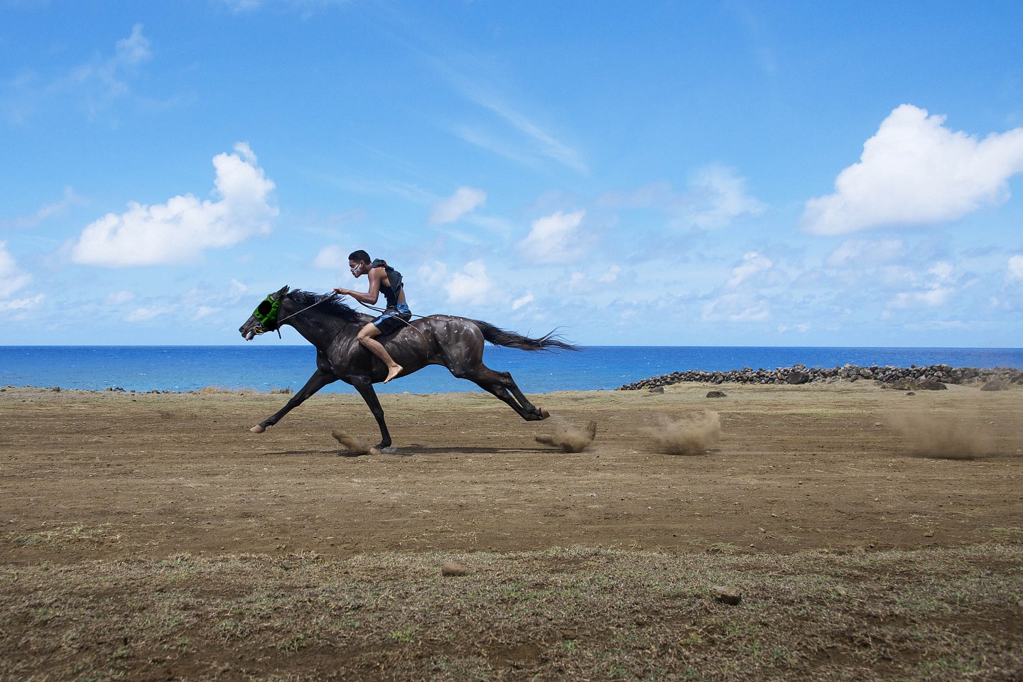 Steve McCurry, Race Day, Tapati Festival, Easter Island, 2018
FujiFlex Crystal Archive Print, 30 x 40 in. (76.2 x 101.6 cm)
10001NF2