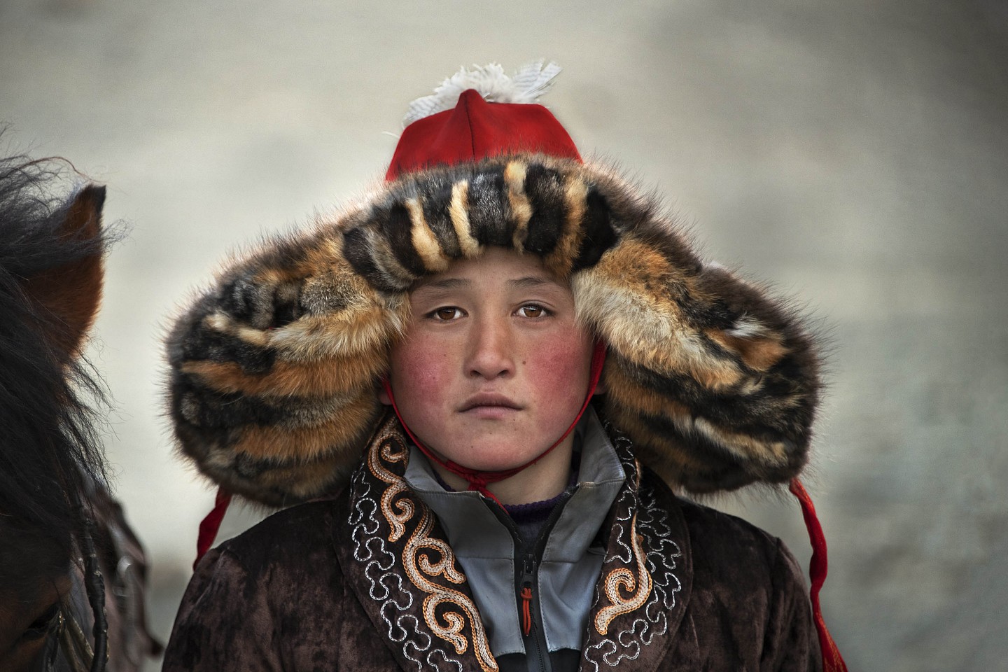 Steve McCurry, Mongolia - 10005NF, 2018
FujiFlex Crystal Archive Print, 30 x 40 in. (76.2 x 101.6 cm)
10005NF