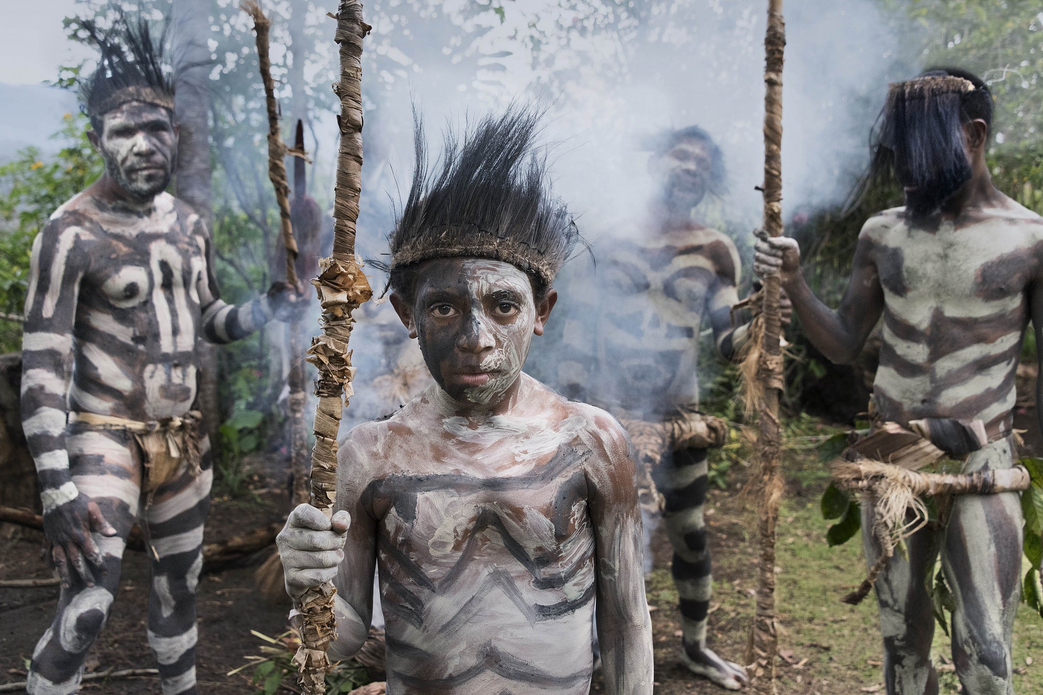 21. The Himakauve Tribe, Papua New Guinea. 