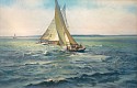 Louis Guarnaccia, Tacktical Advantage, Nantucket Opera House Cup
2017, oil on linen