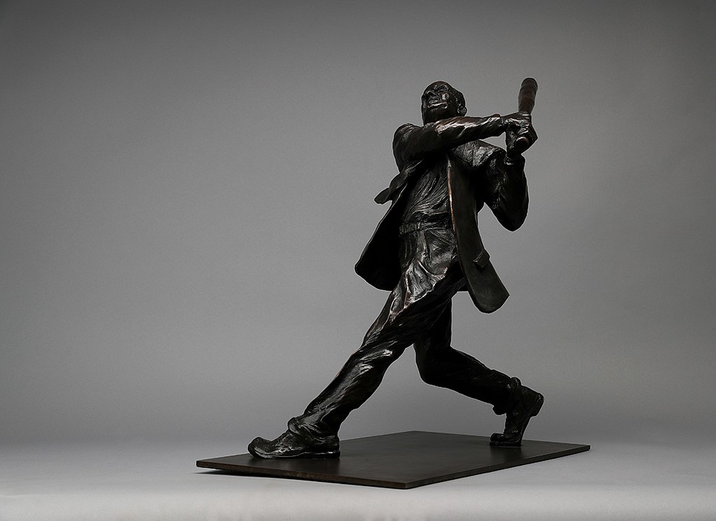 Jim Rennert, Swinging for the Fences, Edition of 45, 2005
bronze and steel, 22 x 12 x 22 in. (55.9 x 30.5 x 55.9 cm)