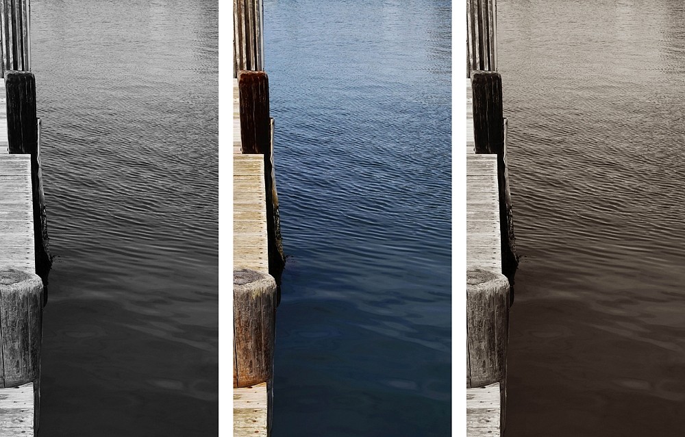 Debranne Cingari, Split Pier, 1/10, 2014
photograph, 30 x 45 in. (76.2 x 114.3 cm)
acrylic float