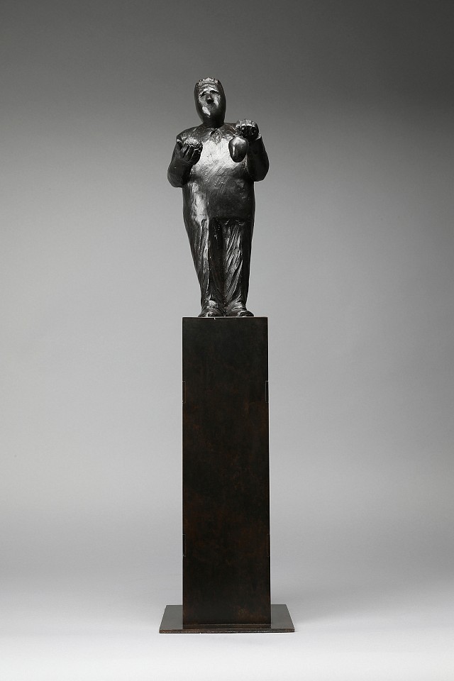 Jim Rennert, Apples and Oranges, Edition of 9, 2012
bronze and steel, 26 x 6 x 6 in. (66 x 15.2 x 15.2 cm)
JR121201