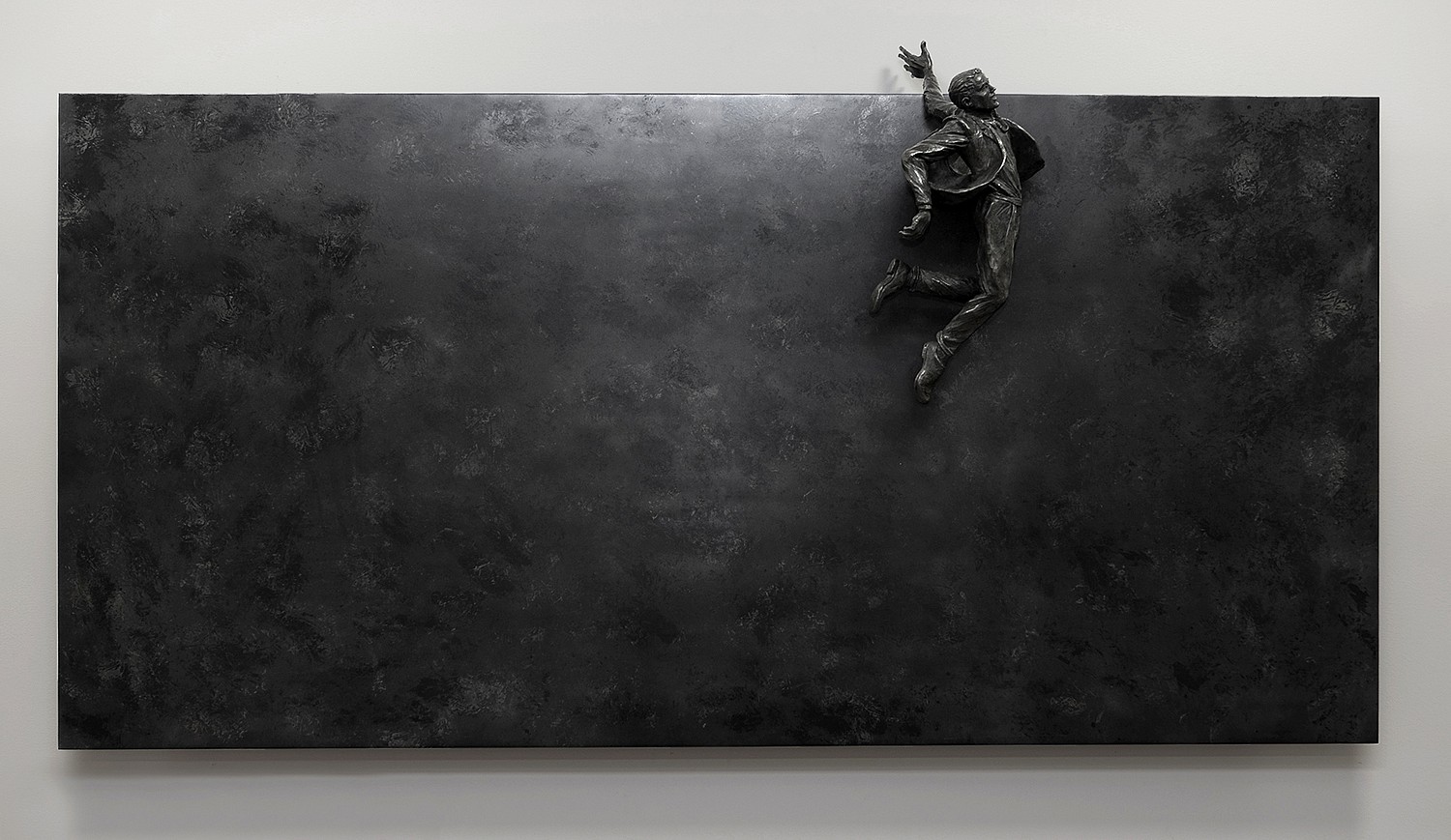 Jim Rennert, Leap of Faith, Edition of 9, 2009
bronze and steel, 38 x 60 x 15 in. (96.5 x 152.4 x 38.1 cm)
JR020709