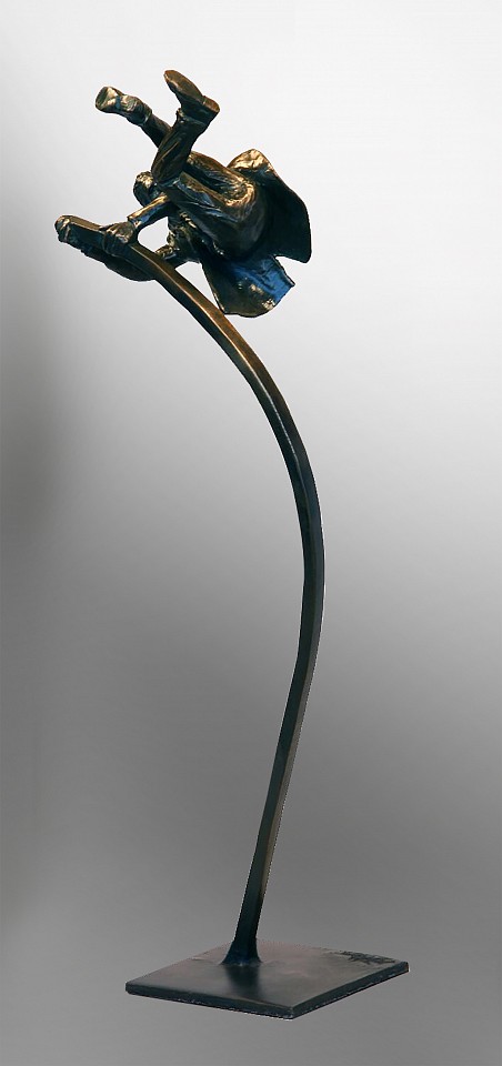 Jim Rennert, Leverage, Edition of 45, 2008
bronze and steel, 24 x 6 x 6 in. (61 x 15.2 x 15.2 cm)
JR101007