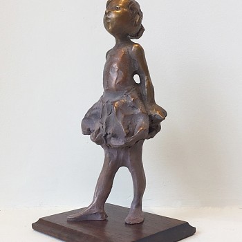 sculpture: Jane DeDecker Petite Degas, Ed. 5/31