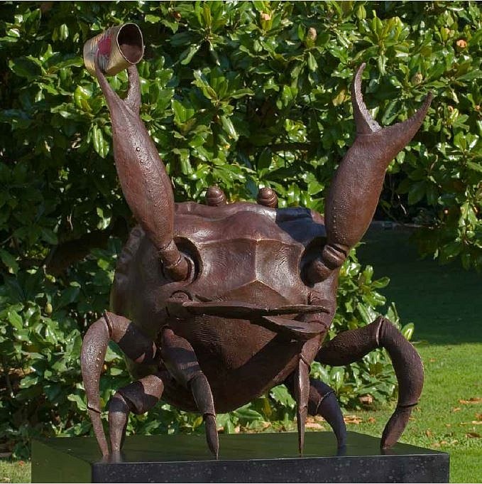 Bjorn Skaarup, Cancer, 2018
bronze, 31 in. (78.7 cm)
BS1901007