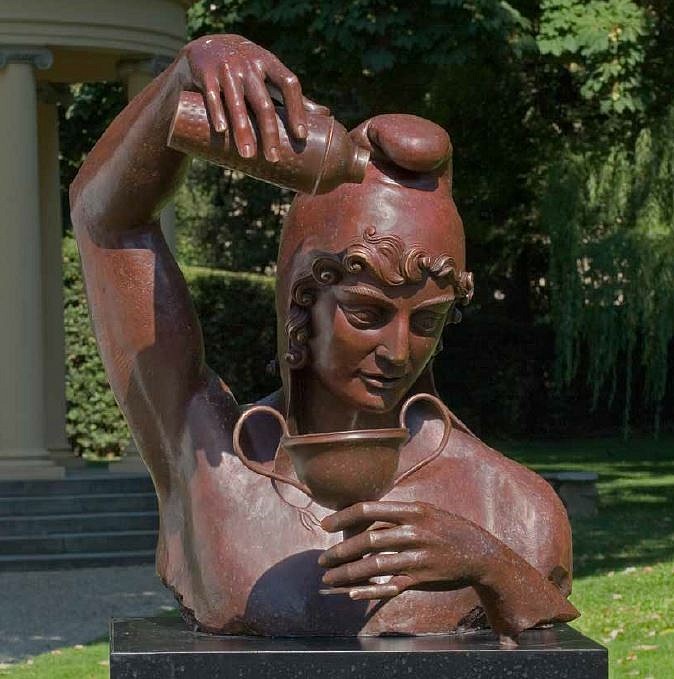 Bjorn Skaarup, Aquarius, 2018
bronze, 31 in. (78.7 cm)
BS190113