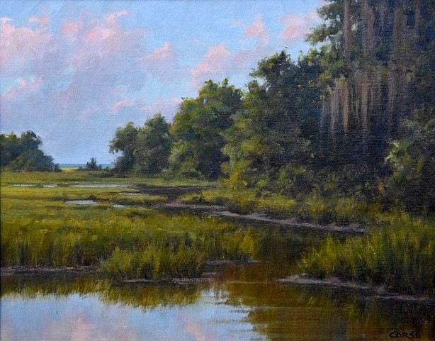 Frank Corso, Moving Water, 2018-19
oil on canvas, 16 x 20 in. (40.6 x 50.8 cm)
ACPB0349