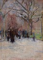 Theodore Robinson, Union Square
c. 1893-1895, oil on panel