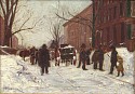 Harry W. Newman, Winter in New York City
1905, oil on canvas
