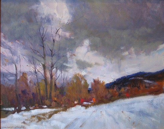 Don Stone, Snowshoers, c. 2001
oil on canvas, 16 x 20 in. (40.6 x 50.8 cm)
Stone 2101