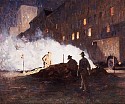 Dines Carlsen, Steam Pipe Repair Crew
oil on canvas