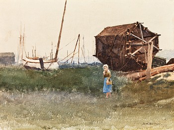 Work: Dennis Miller Bunker The Fisher Girl, Nantucket