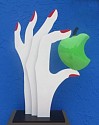 Edwina Sandys, Eve's Apple, Ed. 4/25
2018, painted aluminum
