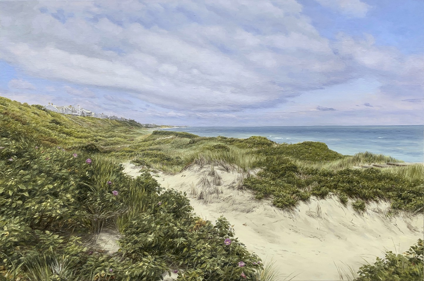 Lori Zummo, Steps Beach Skyline, 2019
oil on canvas, 24 x 36 in. (61 x 91.4 cm)
LZ190601