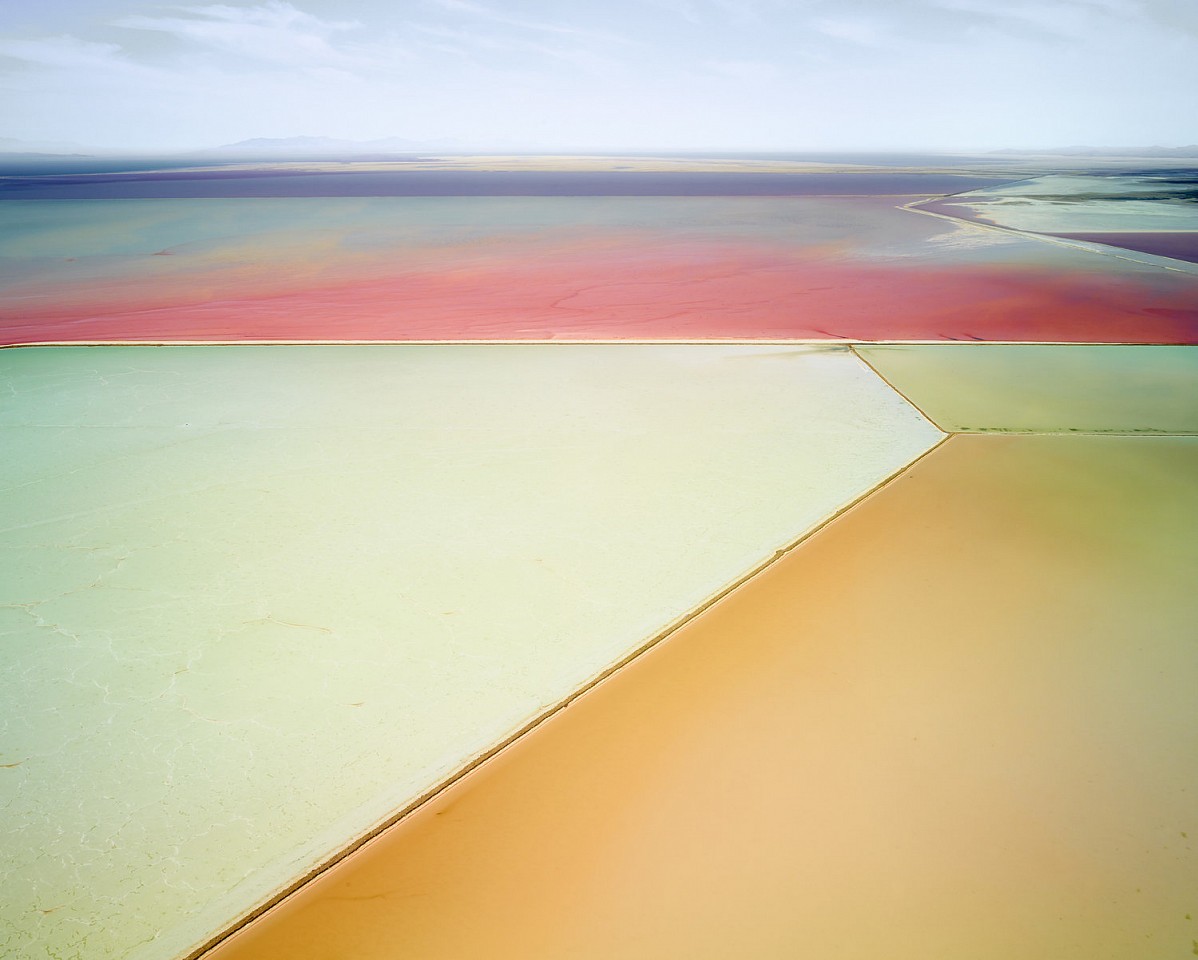 David Burdeny, Saltern Study 01, Great Salt Lake, UT, 2015
archival pigment print, 32h x 40w in