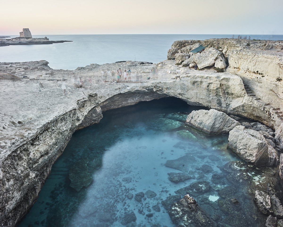 David Burdeny, Grotto, Puglia, Italy, 2016
archival pigment print, 59h x 73 1/2w in