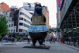 Past Exhibitions: Hippo Ballerina: Flatiron District  Aug 23 - Nov 20, 2019