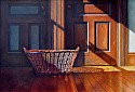 Douglas Wiltraut, Upstairs, Downstairs
2019, egg tempera on panel