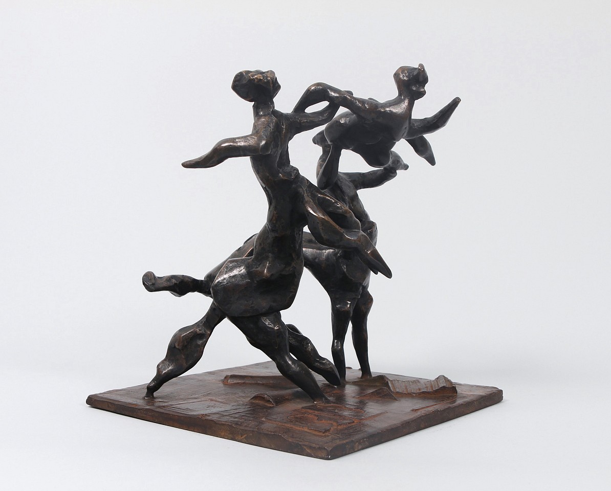 Dimitri Hadzi, Centaurs & Lapiths, c. 1950s
bronze, 9 1/2 x 9 x 9 in. (24.1 x 22.9 x 22.9 cm)
HADZI 165