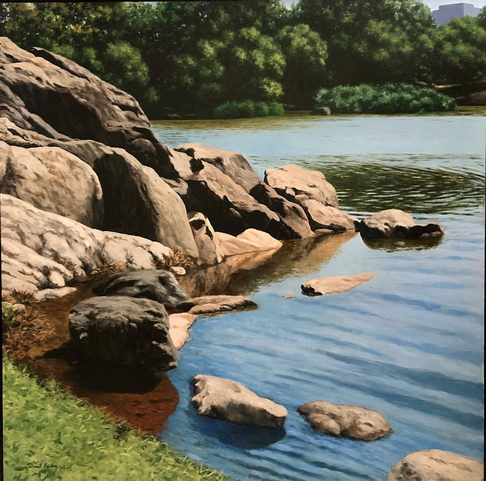 David Peikon, The Turtle Pond, Central Park, 2000-2019
acrylic on canvas, 48 x 48 in. (121.9 x 121.9 cm)
DP200103