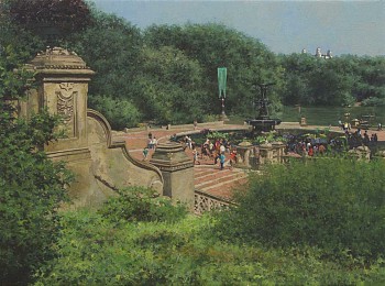 Work: Li Xiao Summer at Bethesda Fountain