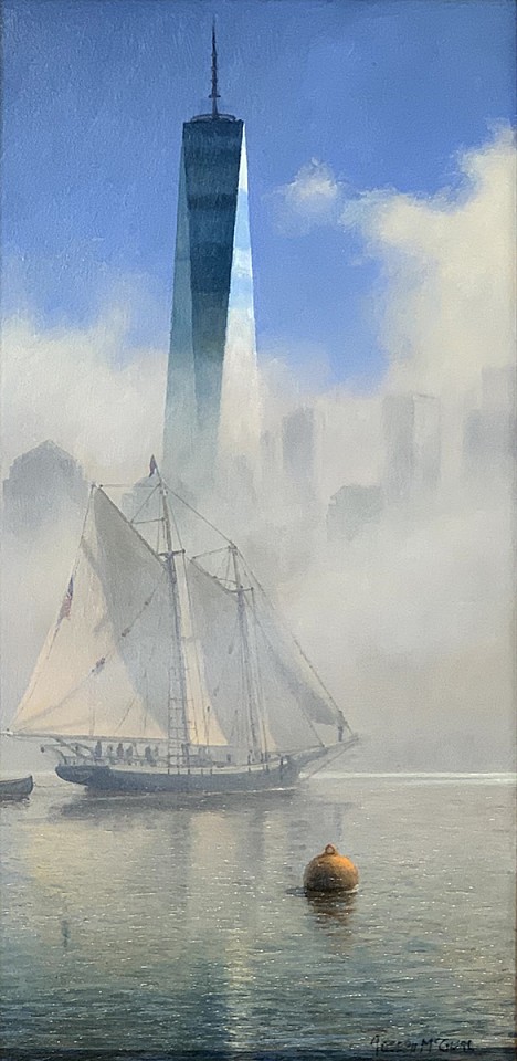 Joseph McGurl, Lifting Fog, 2020
oil on linen panel, 24 x 12 in. (61 x 30.5 cm)
JM200306