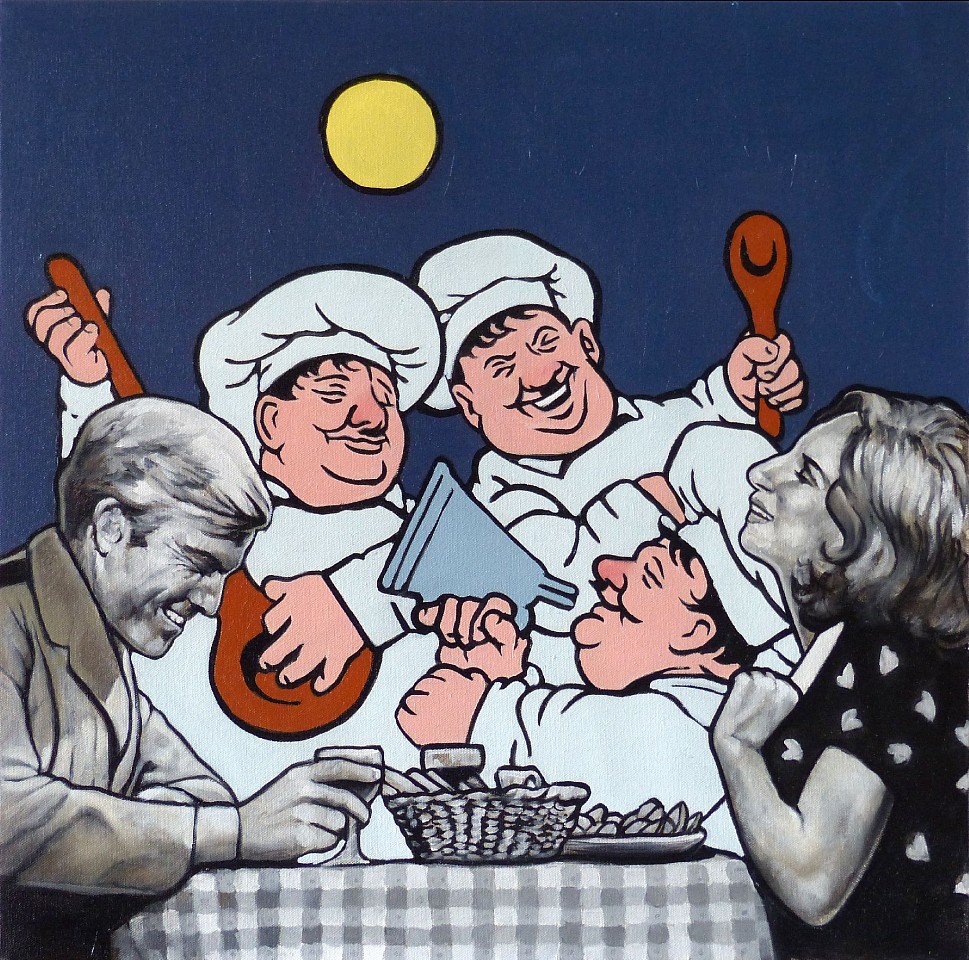 William Nelson, I'll Meet You Any Time You Want”¦, 2020
oil on canvas, 24 x 24 in. (61 x 61 cm)
WN200610