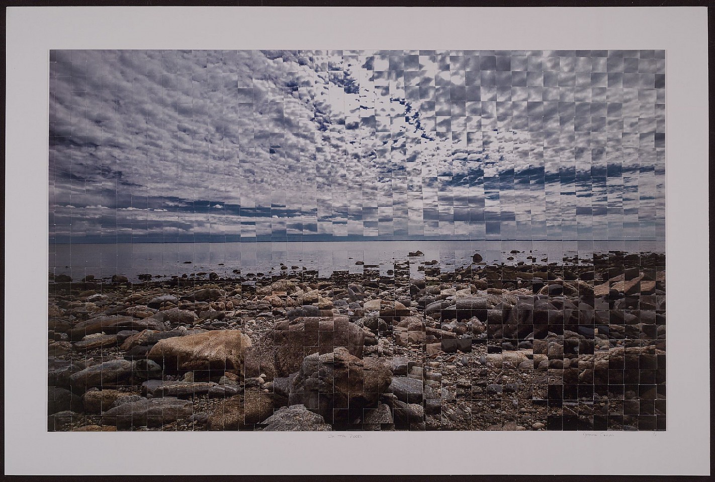 Debranne Cingari, On the Rocks, 2020
Handcrafted Weaved Canson Archival Photograph, 26 x 42 in. (66 x 106.7 cm)
DC200702