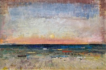 John Evans -&nbsp;John Evans Untitled (Bay with Boats)