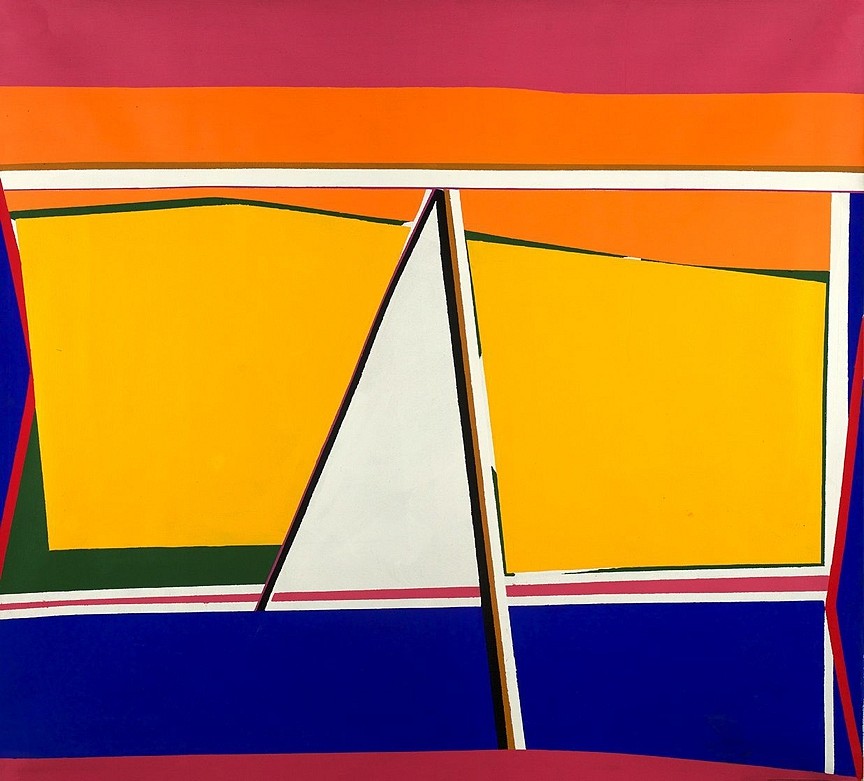 Larry Zox, Untitled, 1963
acrylic on canvas, 66 x 60 in. (167.6 x 152.4 cm)
ZOX-00065