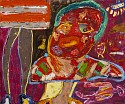 George McNeil, Well
1982, oil on canvas
