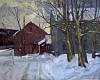 new hampshire winter unframed