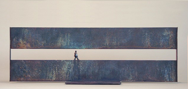 Jim Rennert, In Transit (large)
bronze and steel, 36 x 14 x 6 in. (91.4 x 35.6 x 15.2 cm)
JR201102