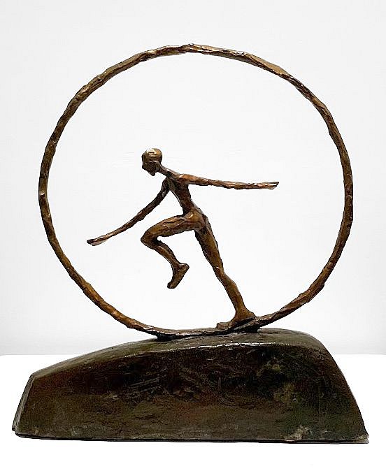 Jane DeDecker, Before the Sun Goes Down, Ed. 3/31, 2020
bronze, 12 x 13 x 3 1/2 in. (30.5 x 33 x 8.9 cm)
JD201101