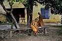 Steve McCurry, Monks Read at Siem Reap Monastery
1999, FujiFlex Crystal Archive Print