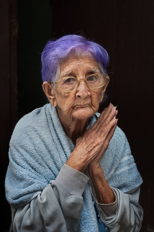 Steve McCurry, Woman with Purple Hair, 2010
FujiFlex Crystal Archive Print
Price/Size on request