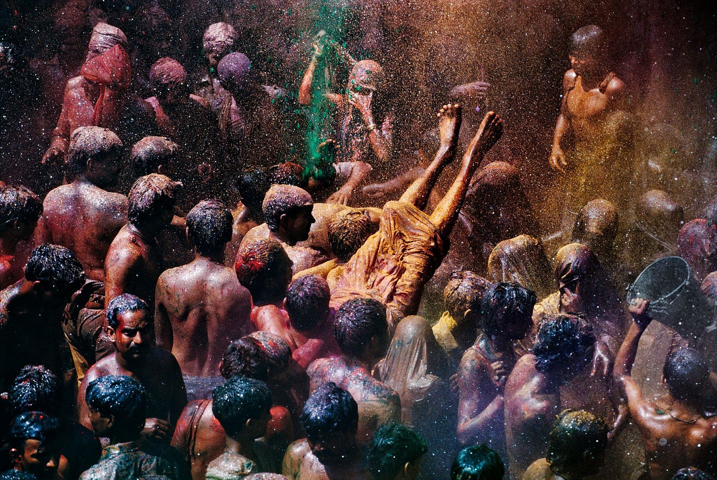 Steve McCurry, Villagers Celebrate Holy Festival, 1996
FujiFlex Crystal Archive Print
Price/Size on request