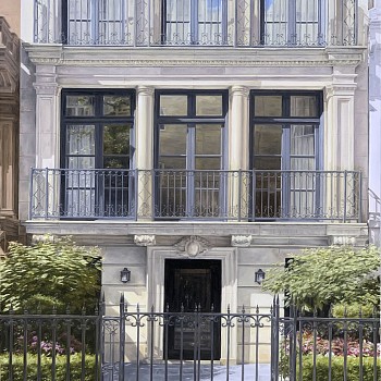 painting: Lori Zummo 60 East 83rd Street